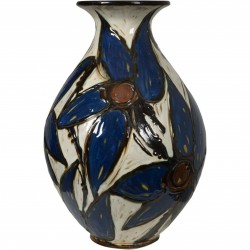 Herman. A. Kähler. Gulvvase af lertøj.