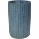 Arne Bang Stoneware blue vase.