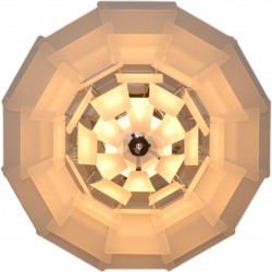 Poul Henningsen Kogle mat glas