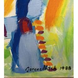 Jørgen Nash Kyklopen, maleri olie på lærred Jørgen Nash Kyklopen, maleri olie på lærred