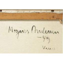 Mogens Andersen (1916-2003). Abstrakt komposition Mogens Andersen (1916-2003). Abstrakt komposition