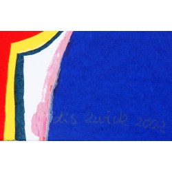 Lis Zwick (1942-2020) signeret litografi 