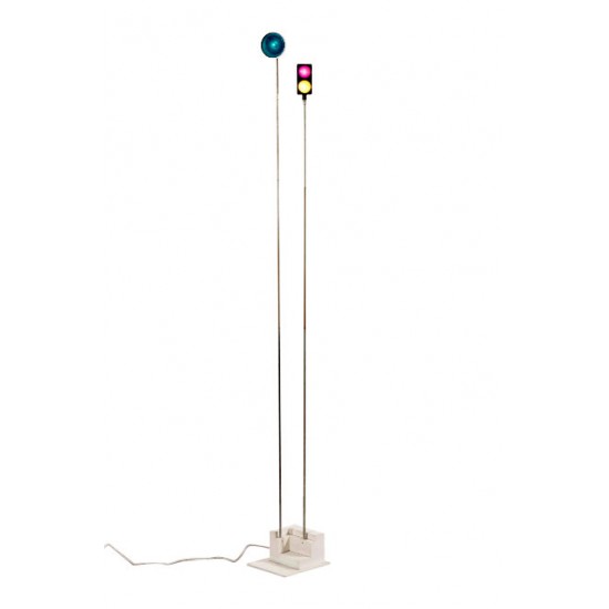 “Takis Signal” (Series 3) Floor Lamp, ca. 1960–69