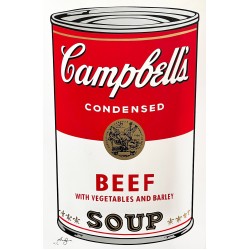 Andy Warhol "Campbell's Soup AP/XX 10 stk.  Andy Warhol "Campbell's Soup AP/XX 10 stk.