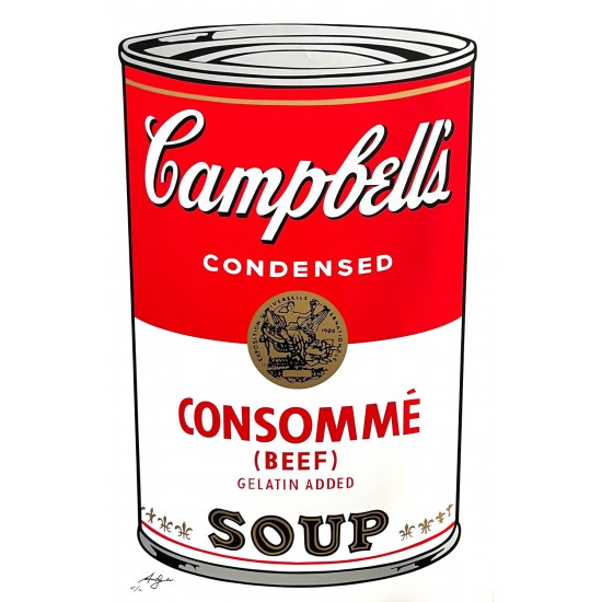  Andy Warhol "Campbell's Soup AP/XX 10 stk.