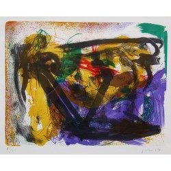 Asger Jorn 1914-1973, Uden Titel, litografisk værk fra 1967 Asger Jorn 1914-1973, Uden Titel, litografisk værk fra 1967