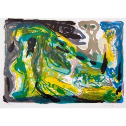 Asger Jorn 1914-1973, NUIT DeCHIREE, litografisk værk fra 1969 Asger Jorn 1914-1973, NUIT DeCHIREE, litografisk værk fra 1969