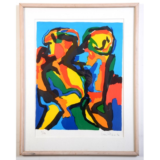 Gorm Eriksen (f. 1940): Kompositioner, serigrafi, 21/150.