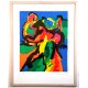 Gorm Eriksen (f. 1940): Komposition, serigrafi, 21/150