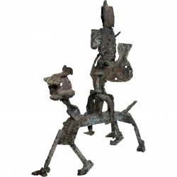 Robert Jacobsen "Chevalier" Jernskulptur.