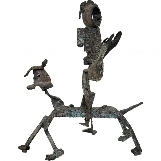 Robert Jacobsen "Chevalier" Jernskulptur.