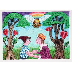 Henry Heerup 1907-1993. Sign. Heerup Litografi Eventyr af H.C. Andersen Henry Heerup 1907-1993. Sign. Heerup Litografi Eventyr af H.C. Andersen