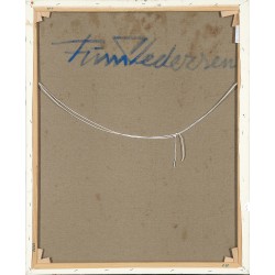 Finn Pedersen Uden titel. Sign. på bagsiden. Akryl på lærred.  Finn Pedersen Uden titel. Sign. på bagsiden. Akryl på lærred.