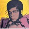 Andy Warhol “Muhammed Ali" litografi 60 x 60 cm