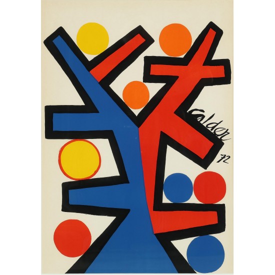 Alexander Calder (f. Philadelphia 1898, d. New York 1976)  “Asymétrie”. 
