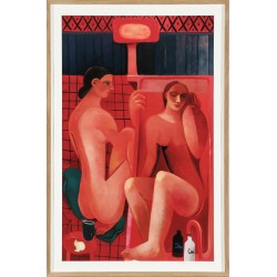 Danielle Orchard “Red Bath”, 2024.
