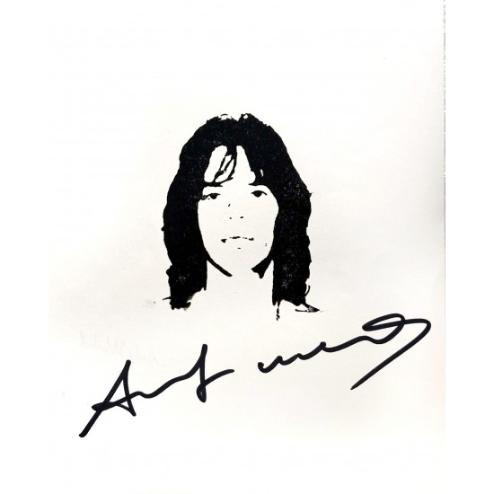 Andy Warhol 1928-1987. Mick Jagger silketryk.