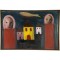 William Skotte Olsen (1945-2005): Komposition med figurer.