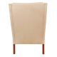 Børge Mogensen Wing chair in natural leather