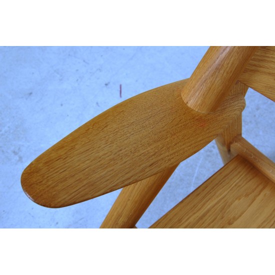 Hans Wegner CH28T lounge chair oiled oak