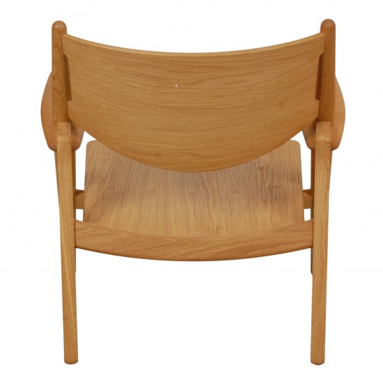 Hans Wegner CH28T lounge chair oiled oak