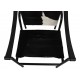 Le Corbusier LC-1 stol hairyskin sort og hvid