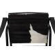 Le Corbusier LC-1 stol hairyskin sort og hvid