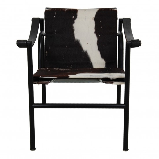 Le Corbusier LC-1 stol hairyskin brown and white