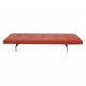 Poul Kjærholm PK-80 Daybed in red leather