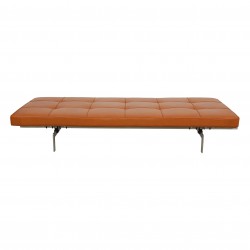 Poul Kjærholm PK-80 Daybed nybetrukket i walnut anilin