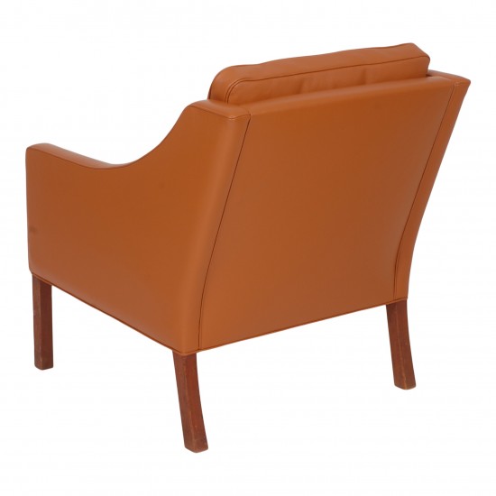 Børge Mogensen chair, model 2207 with cognac bison leather