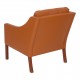 Børge Mogensen chair, model 2207 with cognac bison leather