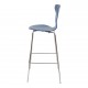 Arne Jacobsen Mosquito bar chair with blue lazur