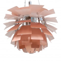 Poul Henningsen Nyrenoveret Kobber Kogle Ø: 48 cm  Poul Henningsen Nyrenoveret Kobber Kogle Ø: 48 cm