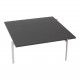 Poul Kjærholm PK-61 black granite table 80x80