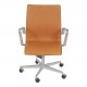 Arne Jacobsen oxford office chair with cognac aniline leather