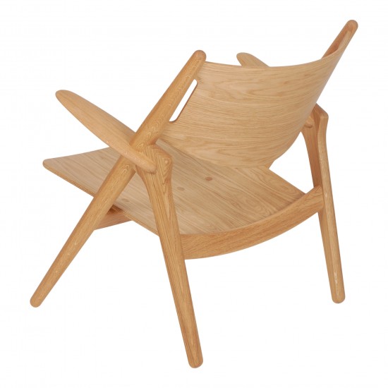 Hans J Wegner Ch-28, Sawhorse oak chair