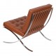 Mies Van der Rohe New Barcelona chair with cognac leather