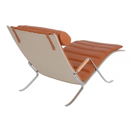 Preben Fabricius and Jørgen Kastholm Lounge chair model FK87 Grasshopper 