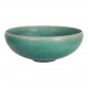 Eva Stæhr-Nielsen for Saxbo stoneware bowl with a green glaze