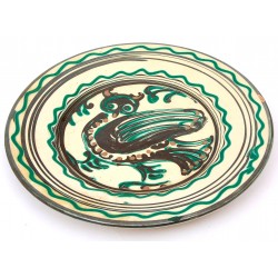 Herman Kähler fad udført i bly glasur Herman Kähler fad udført i bly glasur