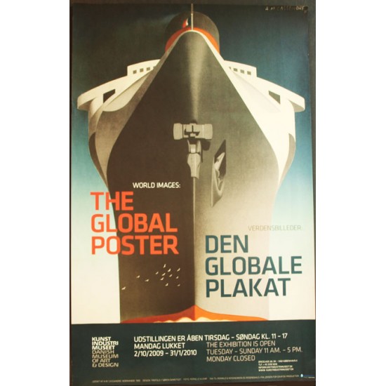 Den Globale plakat Format 98x61,5 cm