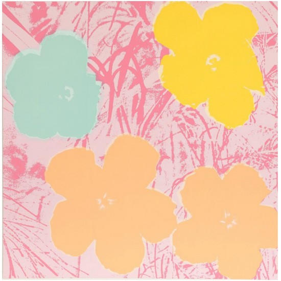 Andy Warhol 1928-1987 cd Flowers; Lithography