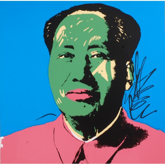 Andy Warhol 1928-1987 10 pieces cd Mao Zedong; Lithography "Mao"