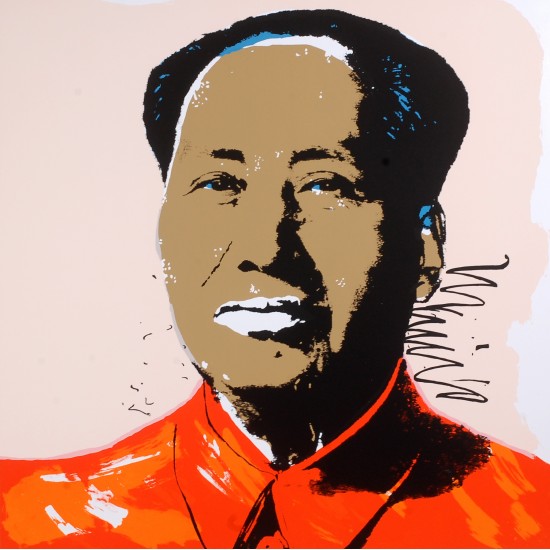 Andy Warhol 1928-1987 10 pieces cd Mao Zedong; Lithography "Mao"