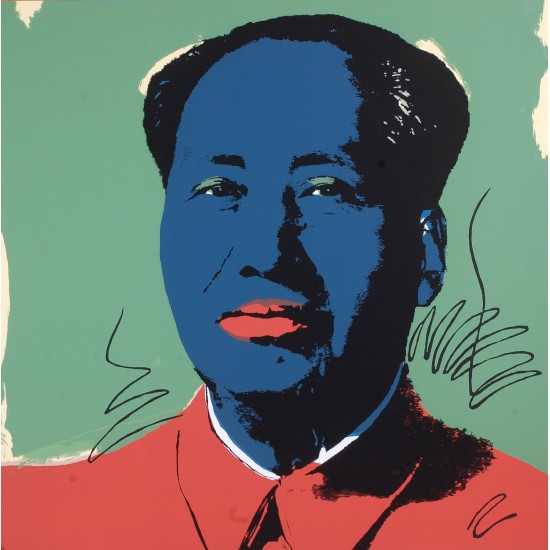 Andy Warhol 1928-1987 10 pieces cd Mao Zedong; Lithography "Mao"