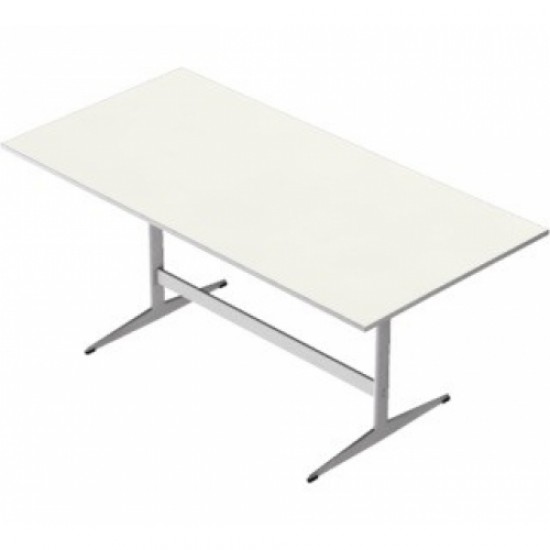 Arne Jacobsen white laminate dining table