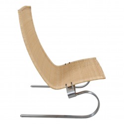 Poul Kjærholm PK-20 lænestol i peddigrør flet