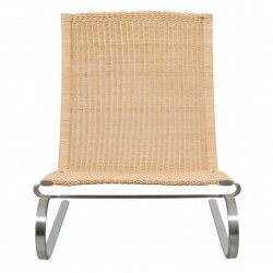 Poul Kjærholm PK-20 lænestol i peddigrør flet