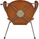 Arne Jacobsen 3207 armchair in patinated cognac leather